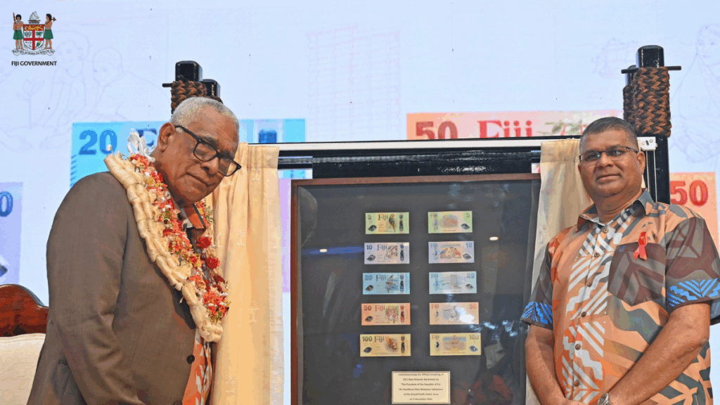 Head of State unveils Fiji’s new Polymer Banknote Series