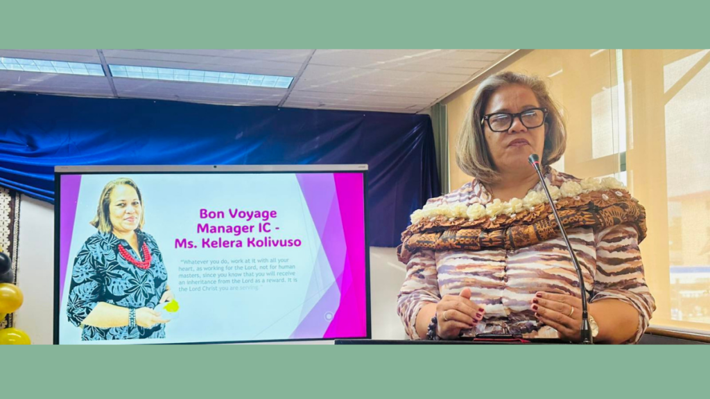 Ministry of Finance Farewells Ms. Kelera Kolivuso-Ravono After 26 Years of Service