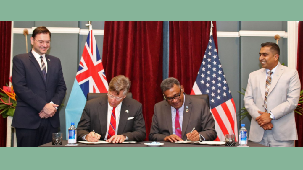 Fiji & U.S. Strengthen Economic Partnership Through MCC Compact Development